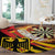 Germany Darts Round Carpet Flaming Dartboard Style