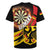 Germany Darts Rugby Jersey Flaming Dartboard Style - Wonder Print Shop