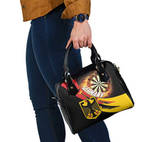 Germany Darts Shoulder Handbag Flaming Dartboard Style