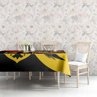 Germany Darts Tablecloth Flaming Dartboard Style - Wonder Print Shop
