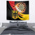 Germany Darts Tapestry Flaming Dartboard Style - Wonder Print Shop