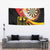Germany Darts Tapestry Flaming Dartboard Style - Wonder Print Shop