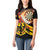 Germany Darts Women Polo Shirt Flaming Dartboard Style - Wonder Print Shop