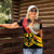 Germany Darts Women Polo Shirt Flaming Dartboard Style - Wonder Print Shop