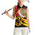 Germany Darts Women Sleeveless Polo Shirt Flaming Dartboard Style - Wonder Print Shop