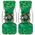 Personalised Ireland Darts Car Mats Irish Dartboard Mascot Shamrock Pattern - Wonder Print Shop