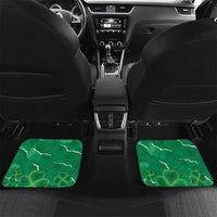 Personalised Ireland Darts Car Mats Irish Dartboard Mascot Shamrock Pattern - Wonder Print Shop