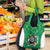 Personalised Ireland Darts Grocery Bag Irish Dartboard Mascot Shamrock Pattern