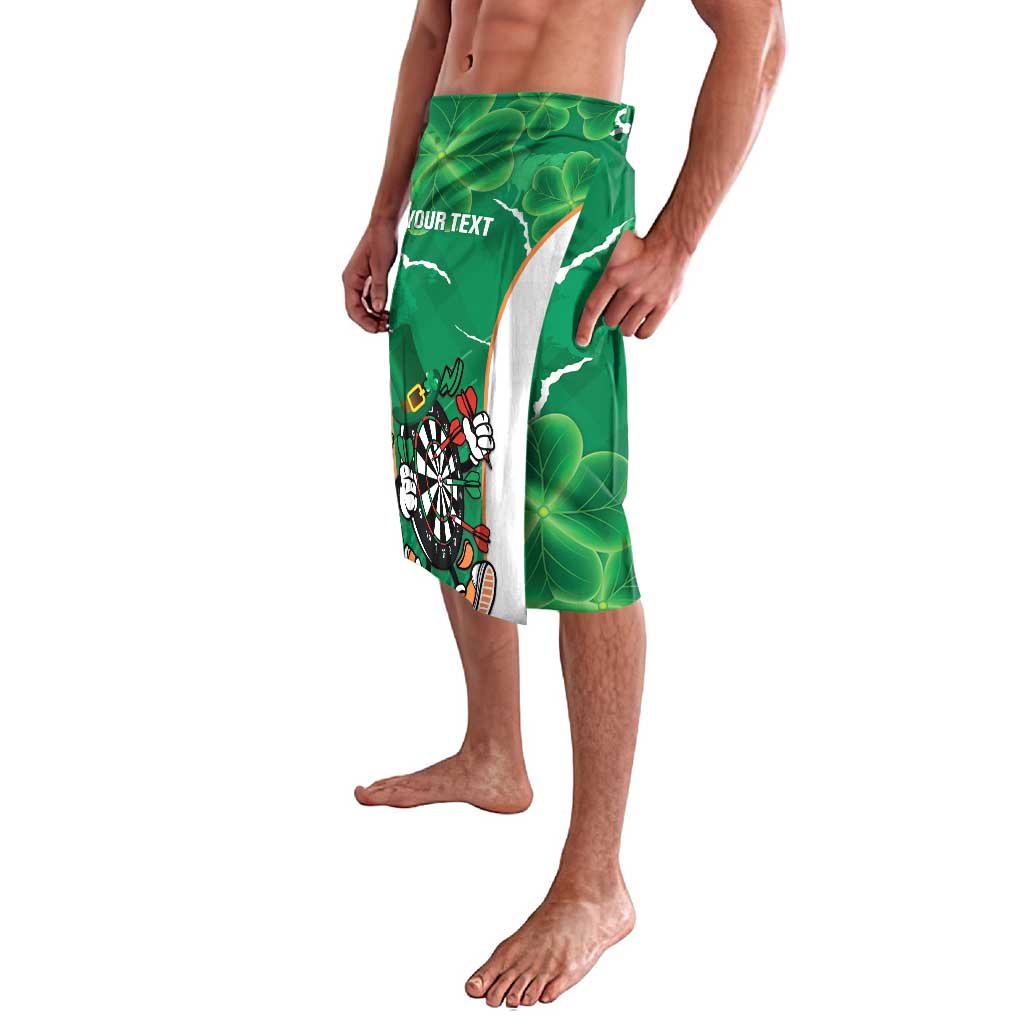 Personalised Ireland Darts Lavalava Irish Dartboard Mascot Shamrock Pattern - Wonder Print Shop