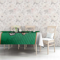 Personalised Ireland Darts Tablecloth Irish Dartboard Mascot Shamrock Pattern - Wonder Print Shop