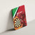 Personalised Wales Darts Canvas Wall Art Welsh Dragon - Grunge Style - Wonder Print Shop