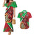 Personalised Wales Darts Couples Matching Mermaid Dress and Hawaiian Shirt Welsh Dragon - Grunge Style - Wonder Print Shop