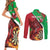 Personalised Wales Darts Couples Matching Short Sleeve Bodycon Dress and Long Sleeve Button Shirt Welsh Dragon - Grunge Style - Wonder Print Shop