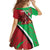 Personalised Wales Darts Family Matching Mermaid Dress and Hawaiian Shirt Welsh Dragon - Grunge Style - Wonder Print Shop