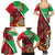 Personalised Wales Darts Family Matching Summer Maxi Dress and Hawaiian Shirt Welsh Dragon - Grunge Style - Wonder Print Shop