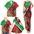 Personalised Wales Darts Family Matching Tank Maxi Dress and Hawaiian Shirt Welsh Dragon - Grunge Style - Wonder Print Shop