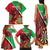 Personalised Wales Darts Family Matching Tank Maxi Dress and Hawaiian Shirt Welsh Dragon - Grunge Style - Wonder Print Shop
