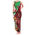 Personalised Wales Darts Family Matching Tank Maxi Dress and Hawaiian Shirt Welsh Dragon - Grunge Style - Wonder Print Shop