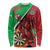 Personalised Wales Darts Long Sleeve Shirt Welsh Dragon - Grunge Style - Wonder Print Shop