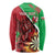 Personalised Wales Darts Long Sleeve Shirt Welsh Dragon - Grunge Style - Wonder Print Shop