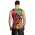 Personalised Wales Darts Men Tank Top Welsh Dragon - Grunge Style - Wonder Print Shop