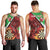 Personalised Wales Darts Men Tank Top Welsh Dragon - Grunge Style - Wonder Print Shop