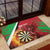 Personalised Wales Darts Rubber Doormat Welsh Dragon - Grunge Style - Wonder Print Shop