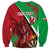 Personalised Wales Darts Sweatshirt Welsh Dragon - Grunge Style - Wonder Print Shop