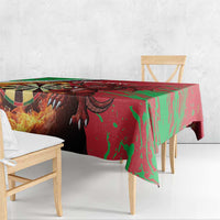 Personalised Wales Darts Tablecloth Welsh Dragon - Grunge Style - Wonder Print Shop