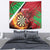 Personalised Wales Darts Tapestry Welsh Dragon - Grunge Style - Wonder Print Shop
