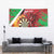 Personalised Wales Darts Tapestry Welsh Dragon - Grunge Style - Wonder Print Shop