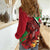 Personalised Wales Darts Women Casual Shirt Welsh Dragon - Grunge Style - Wonder Print Shop