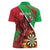 Personalised Wales Darts Women Polo Shirt Welsh Dragon - Grunge Style - Wonder Print Shop