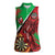 Personalised Wales Darts Women Sleeveless Polo Shirt Welsh Dragon - Grunge Style - Wonder Print Shop
