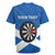 Personalised Scotland Darts Rugby Jersey Scottish Thistle - Flag Style - Wonder Print Shop