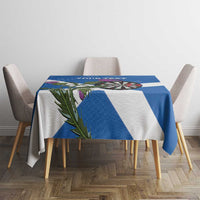 Personalised Scotland Darts Tablecloth Scottish Thistle - Flag Style - Wonder Print Shop