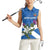 Personalised Scotland Darts Women Sleeveless Polo Shirt Scottish Thistle - Flag Style - Wonder Print Shop