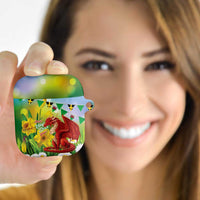Wales Saint David's Day AirPods Case Dydd Gwyl Dewi Hapus Dragon Daffodil - Wonder Print Shop