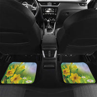 Wales Saint David's Day Car Mats Dydd Gwyl Dewi Hapus Dragon Daffodil - Wonder Print Shop