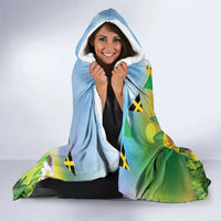 Wales Saint David's Day Hooded Blanket Dydd Gwyl Dewi Hapus Dragon Daffodil - Wonder Print Shop