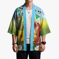 Wales Saint David's Day Kimono Dydd Gwyl Dewi Hapus Dragon Daffodil - Wonder Print Shop