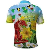 Wales Saint David's Day Polo Shirt Dydd Gwyl Dewi Hapus Dragon Daffodil - Wonder Print Shop
