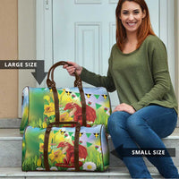 Wales Saint David's Day Travel Bag Dydd Gwyl Dewi Hapus Dragon Daffodil - Wonder Print Shop