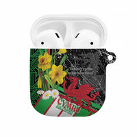 Wales Saint David's Day AirPods Case Cymru Am Byth Welsh Dragon - Wonder Print Shop