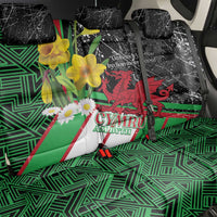Wales Saint David's Day Back Car Seat Cover Cymru Am Byth Welsh Dragon - Wonder Print Shop