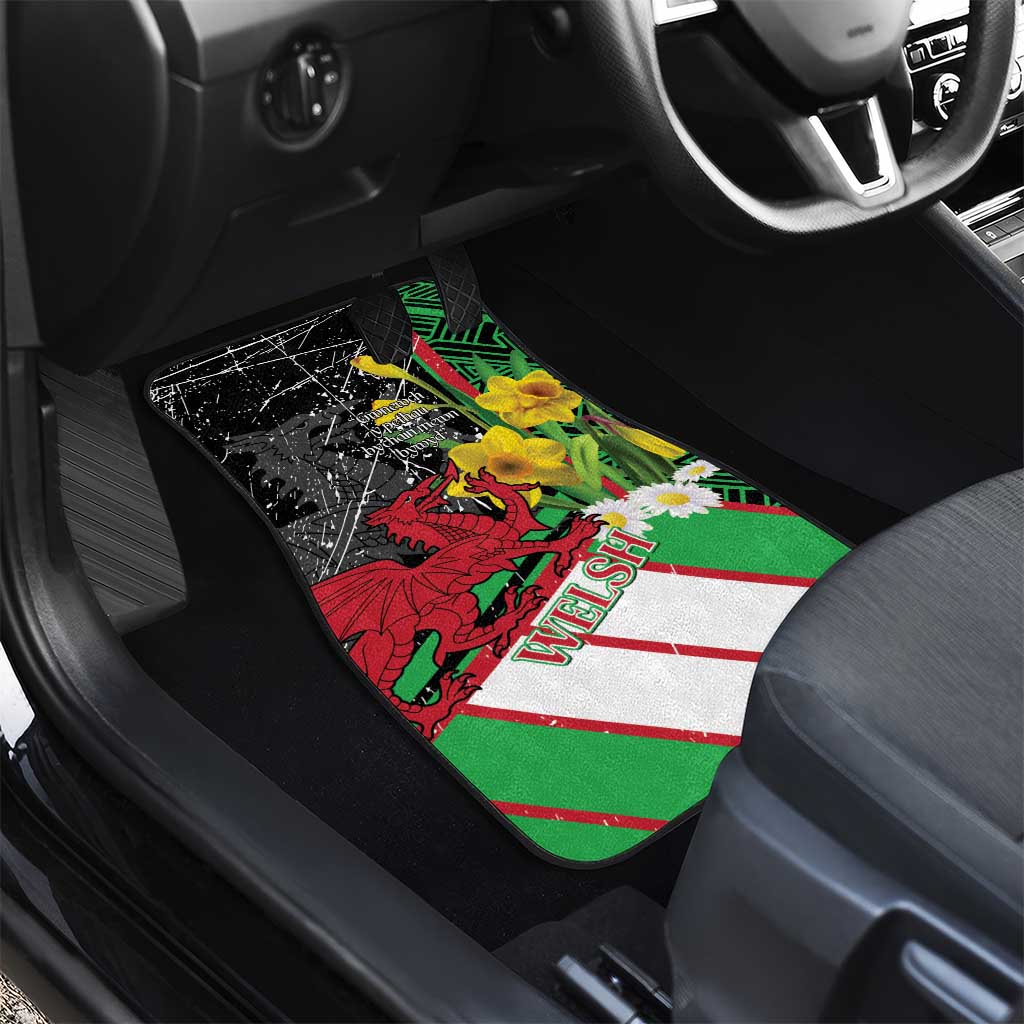 Wales Saint David's Day Car Mats Cymru Am Byth Welsh Dragon - Wonder Print Shop