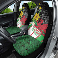 Wales Saint David's Day Car Seat Cover Cymru Am Byth Welsh Dragon - Wonder Print Shop