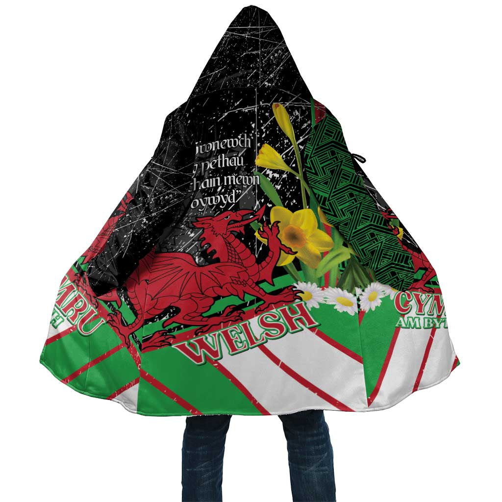 Wales Saint David's Day Cloak Cymru Am Byth Welsh Dragon - Wonder Print Shop