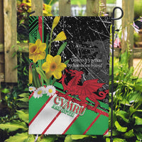 Wales Saint David's Day Garden Flag Cymru Am Byth Welsh Dragon - Wonder Print Shop