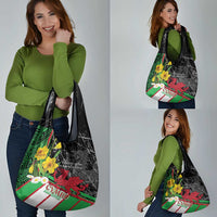 Wales Saint David's Day Grocery Bag Cymru Am Byth Welsh Dragon - Wonder Print Shop